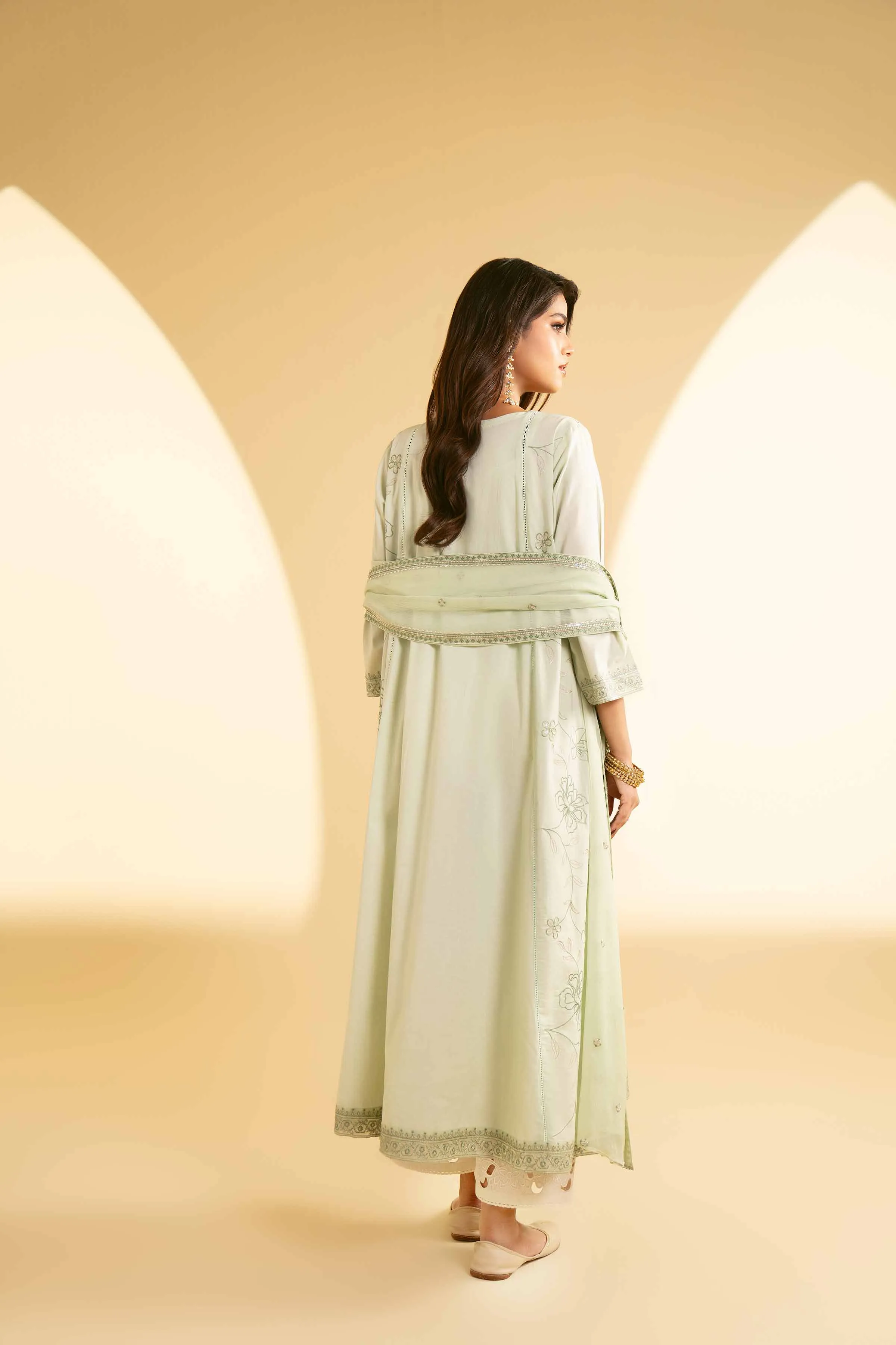 2 Piece - Embroidered Suit - KFE25-22