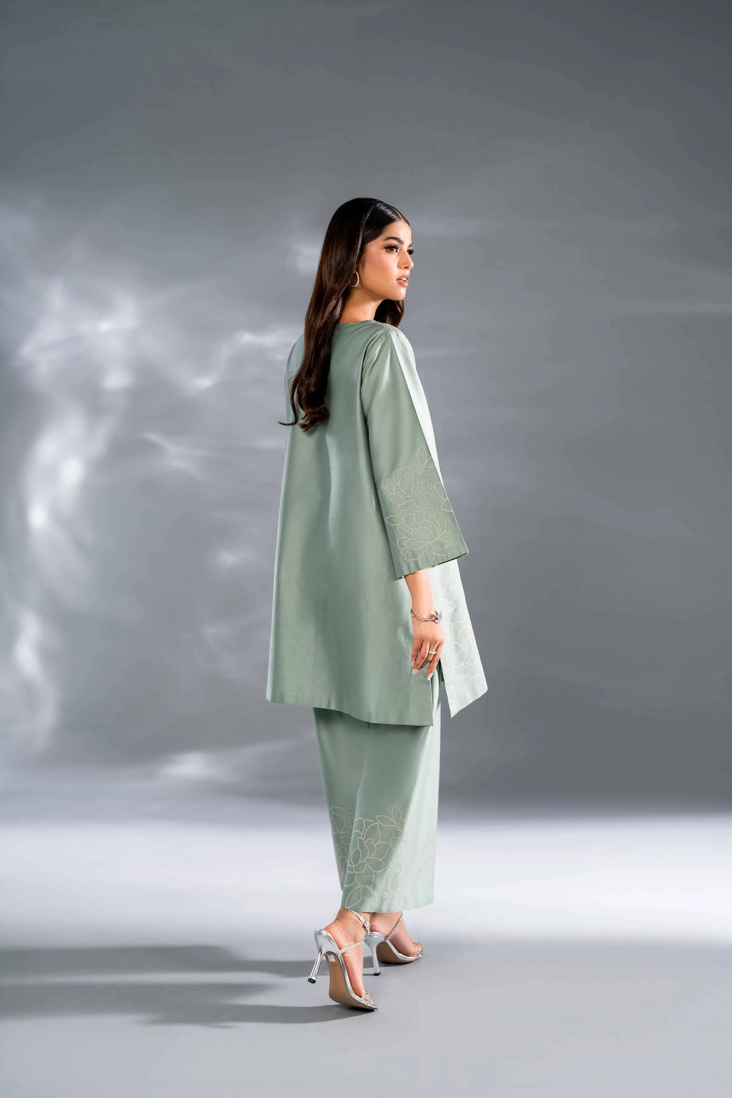 2 Piece - Embroidered Suit - KFW24-112