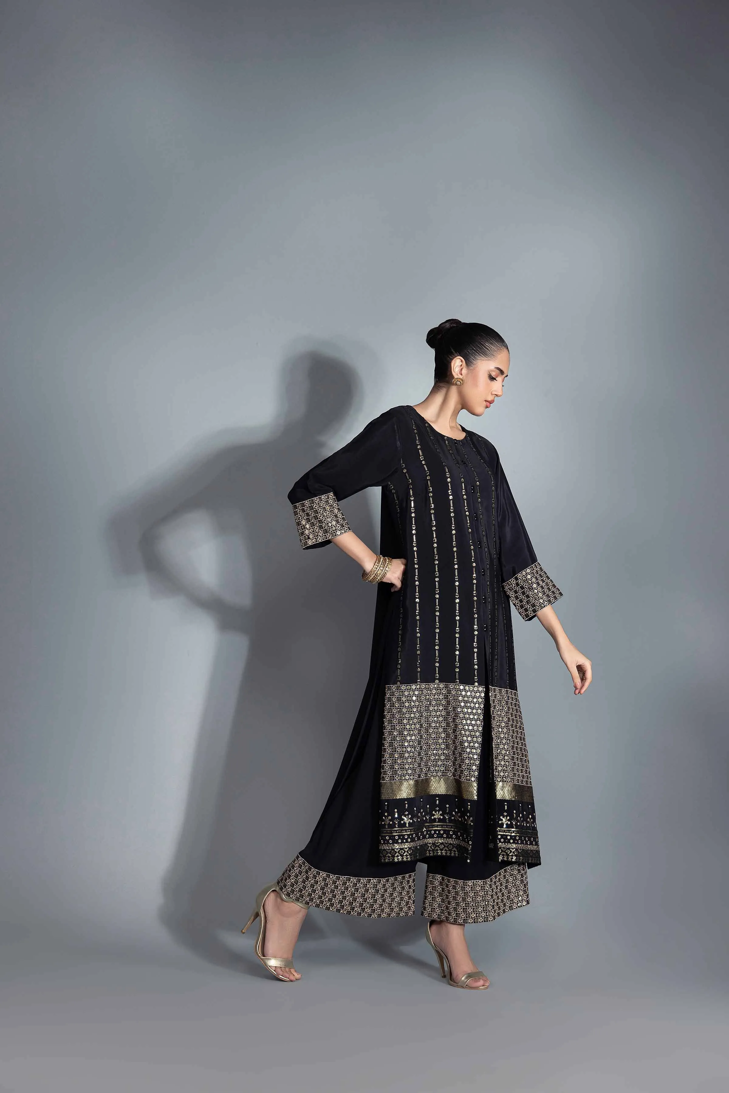 2 Piece - Embroidered Suit - KFW24-62