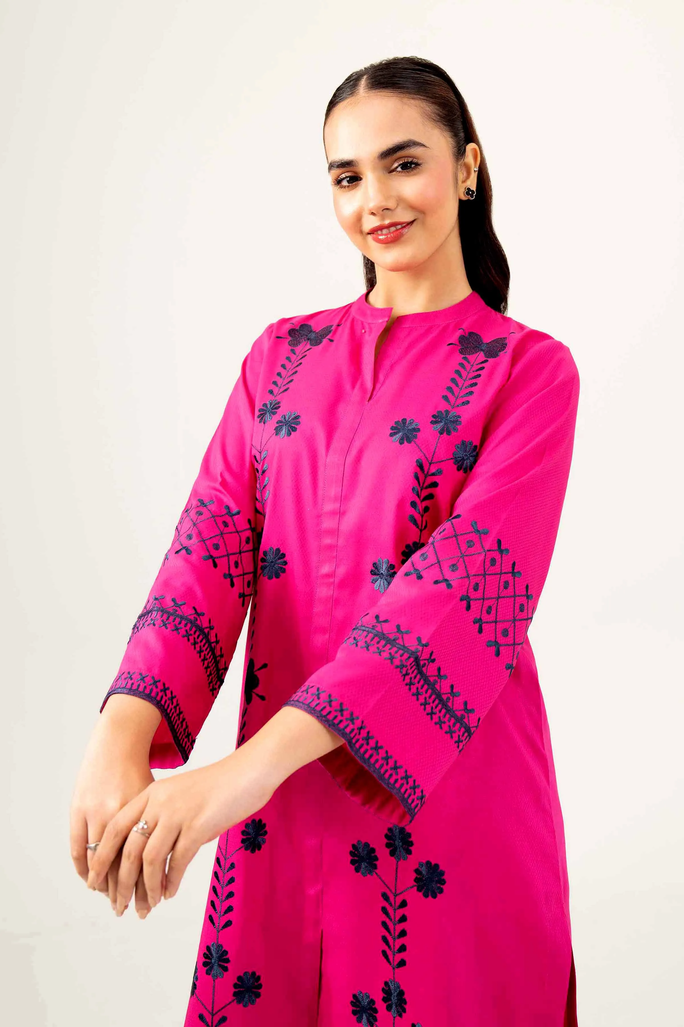 2 Piece - Embroidered Suit - PW24-301