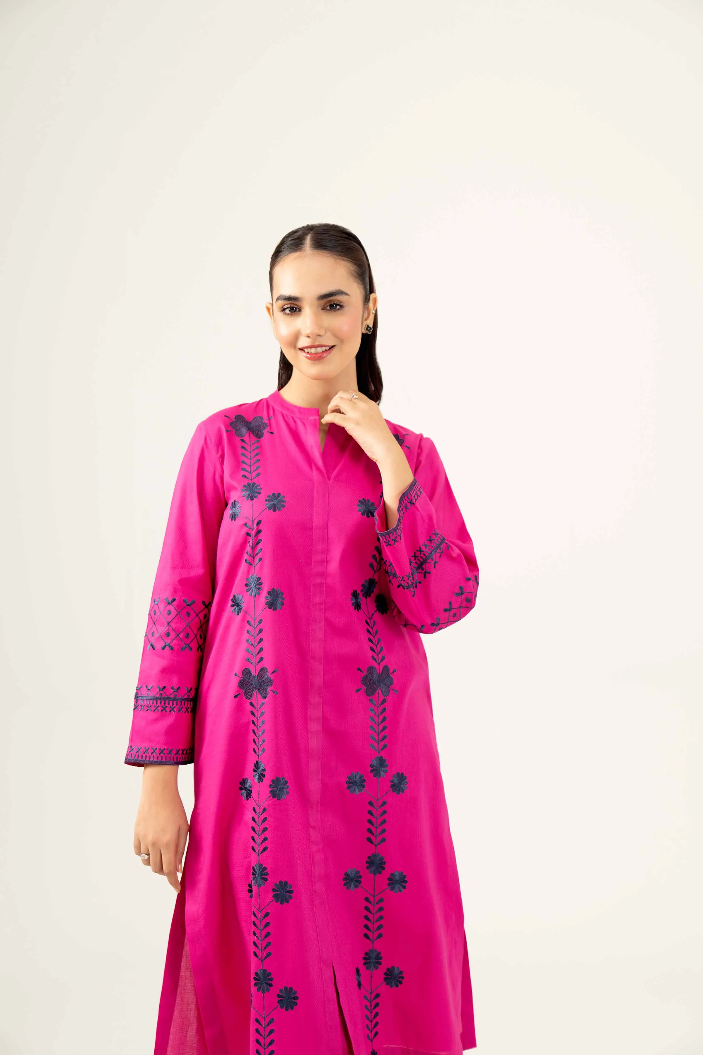 2 Piece - Embroidered Suit - PW24-301