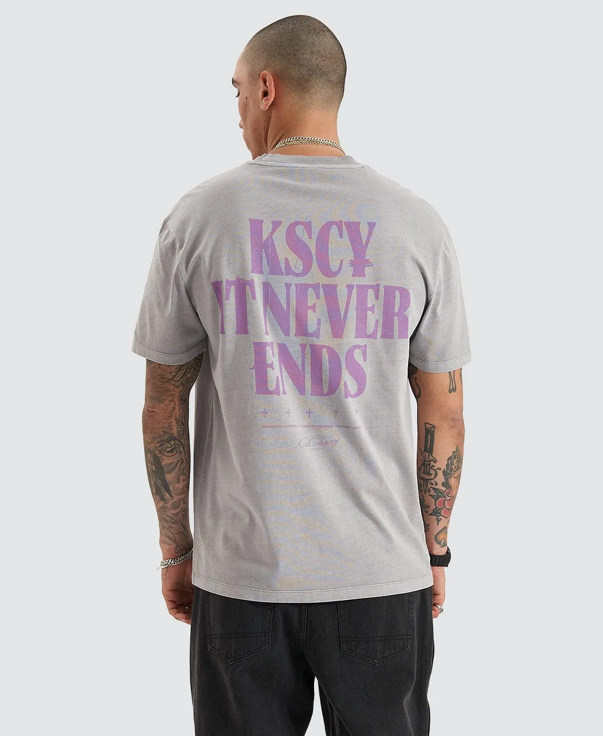 Anahem Relaxed Tee Pigment Frost Grey