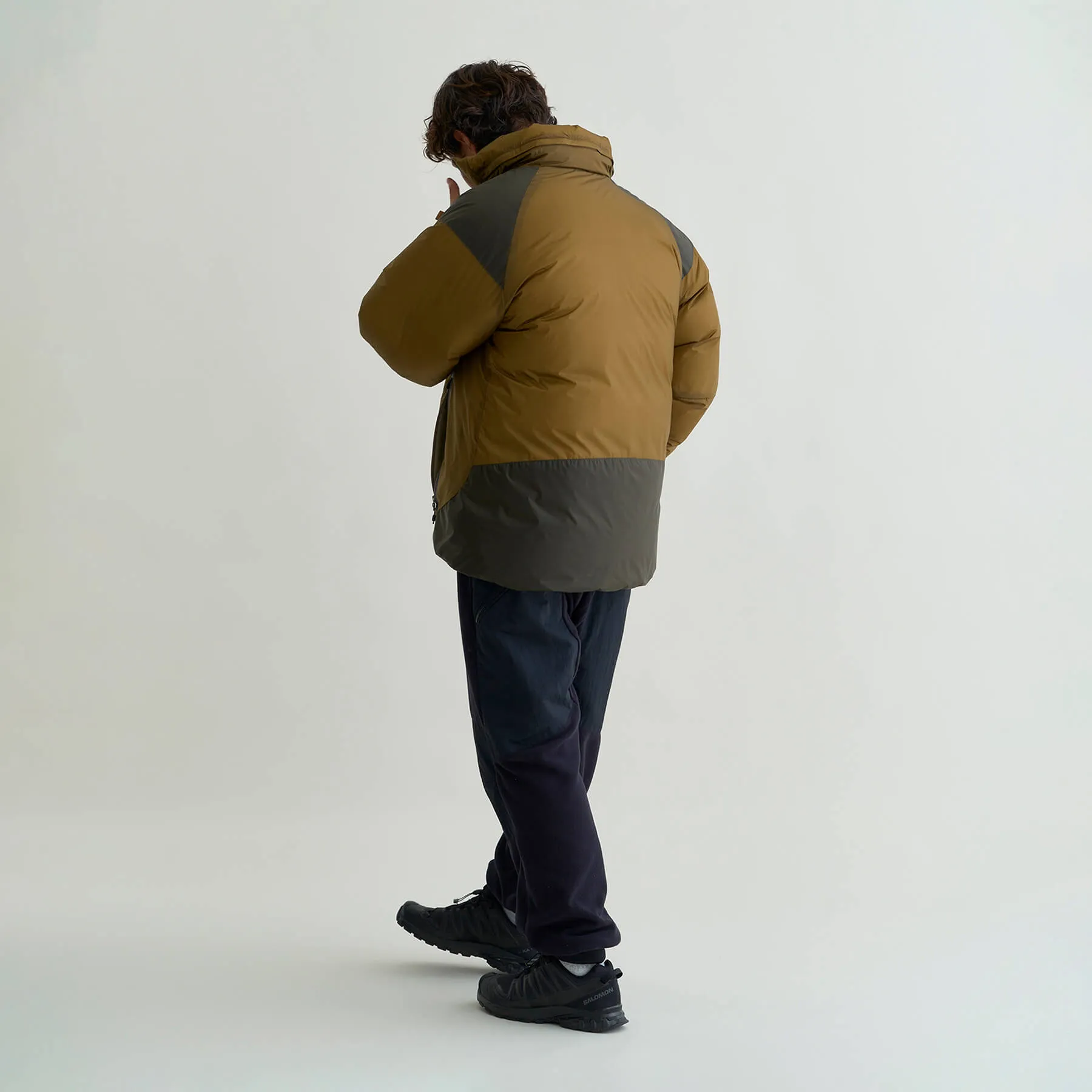 AURORA TEX LIGHT STAND COLLAR DOWN JACKET MIKAMI(MEN)
