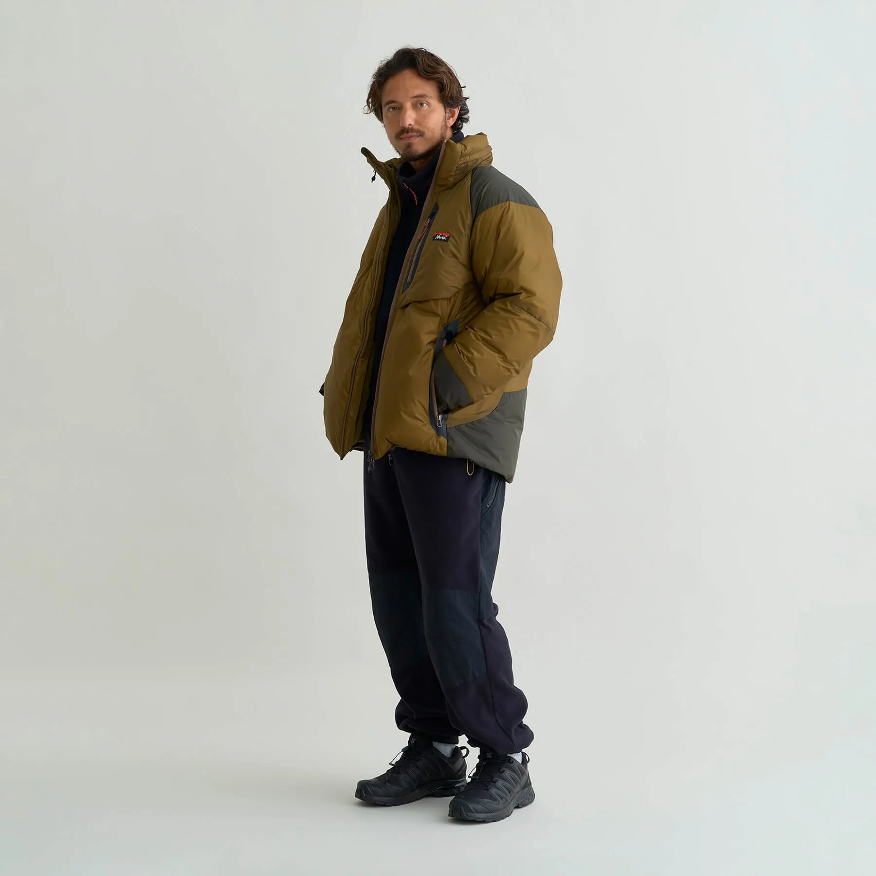 AURORA TEX LIGHT STAND COLLAR DOWN JACKET MIKAMI(MEN)