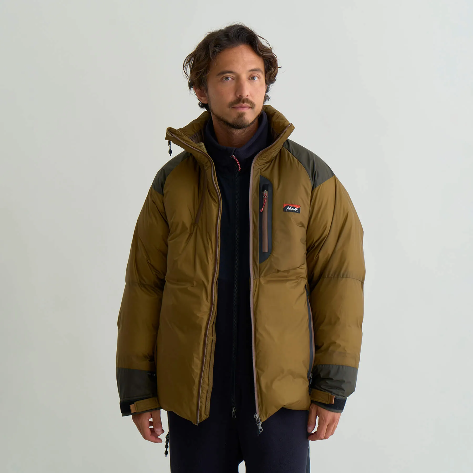 AURORA TEX LIGHT STAND COLLAR DOWN JACKET MIKAMI(MEN)