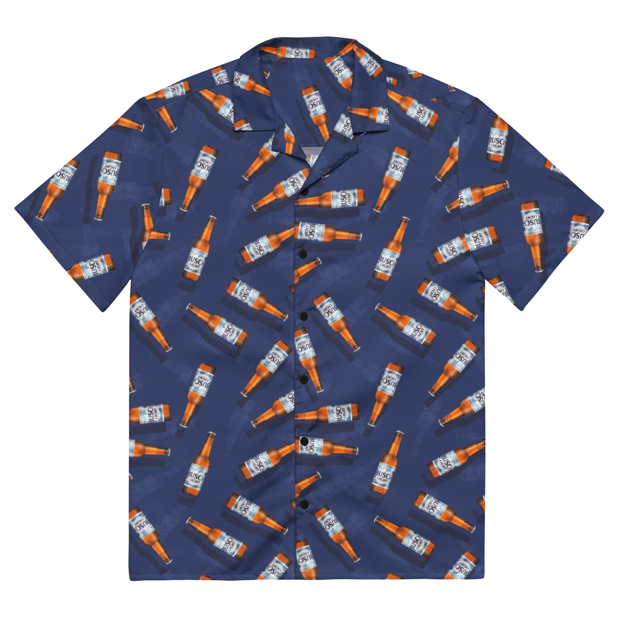 Busch Light Bottles Button Down Shirt
