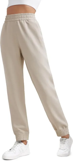 CRZ YOGA SoftAura Sweatpants Women Modal Joggers High Waisted Lounge Travel Casual Sweat Pants with Pockets Cinch Bottom