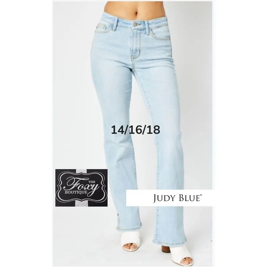 Judy Blue Side slit hem Mid
