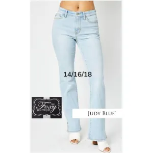 Judy Blue Side slit hem Mid