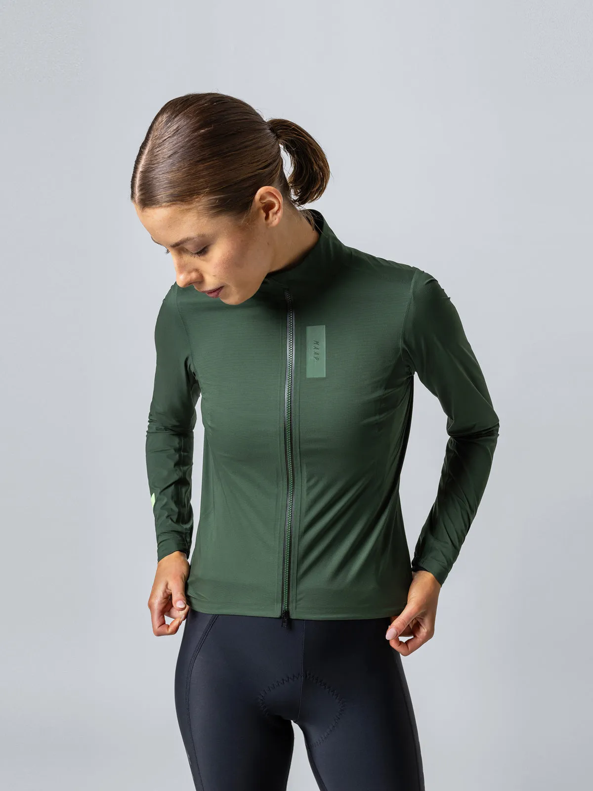 MAAP Atmos Women's Pertex Jacket Bronze Green