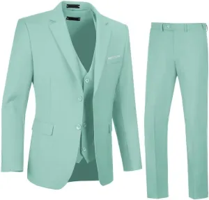 Men's Suits Tuxedo Suit Outfits for Men 3 Pieces Mens Wedding Business Formal Suit Set Jacket Vest Pants