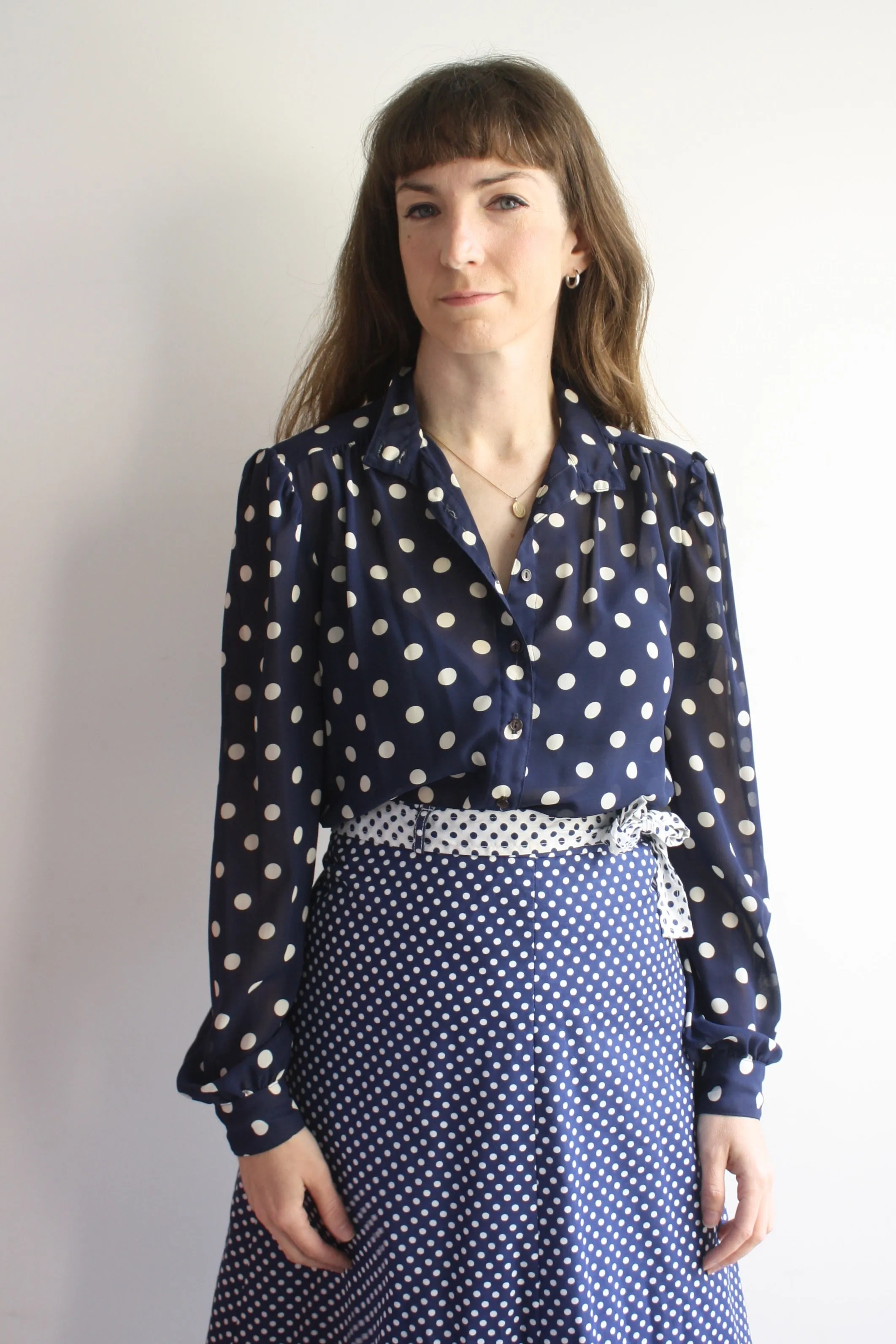 Mixed Polka Dot Skirt