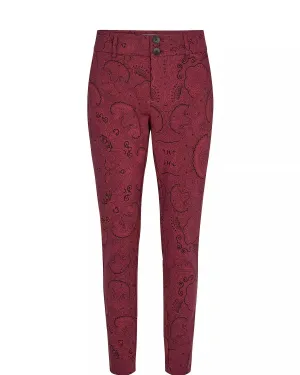 Mos Mosh Blake Pinto OxBlood Pant