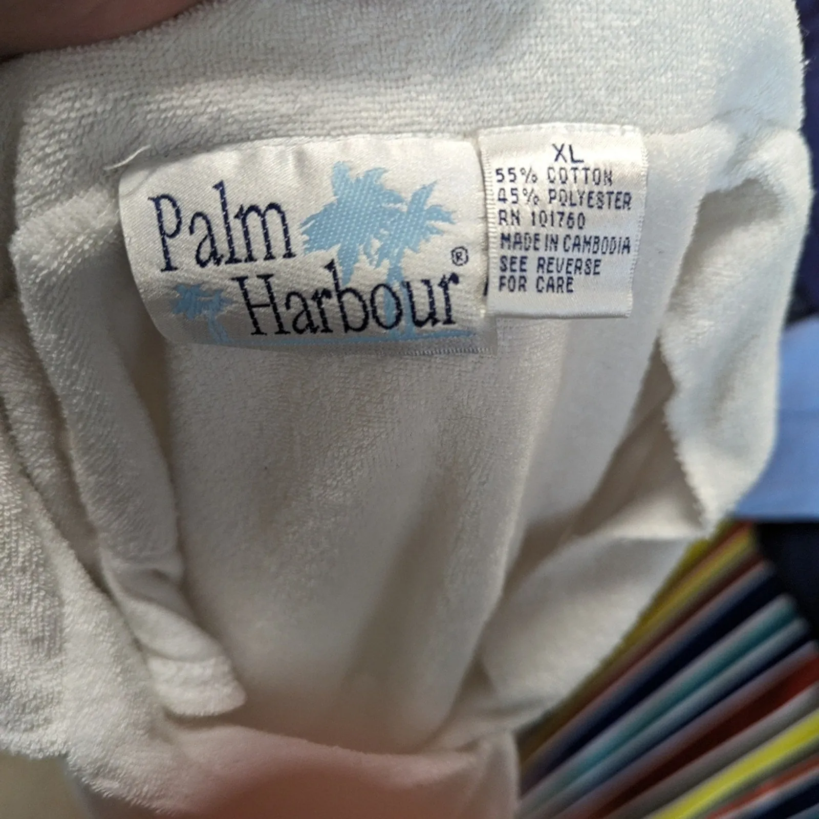 Palm Harbour Terry Cloth Top - XL