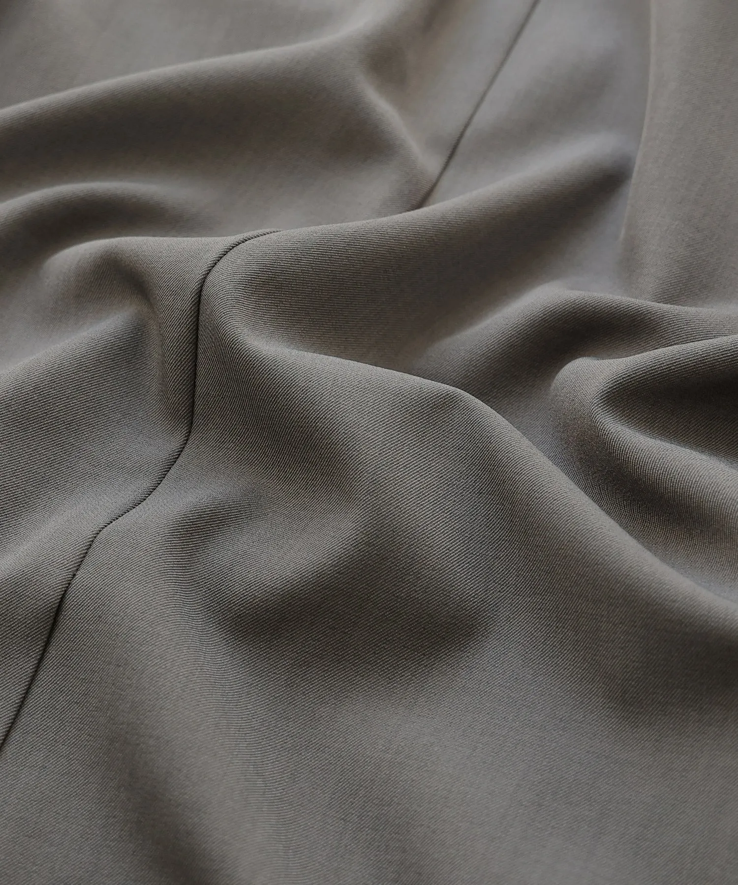 SET UP pants suit Twill single tailored jacket & Tuck wide pants