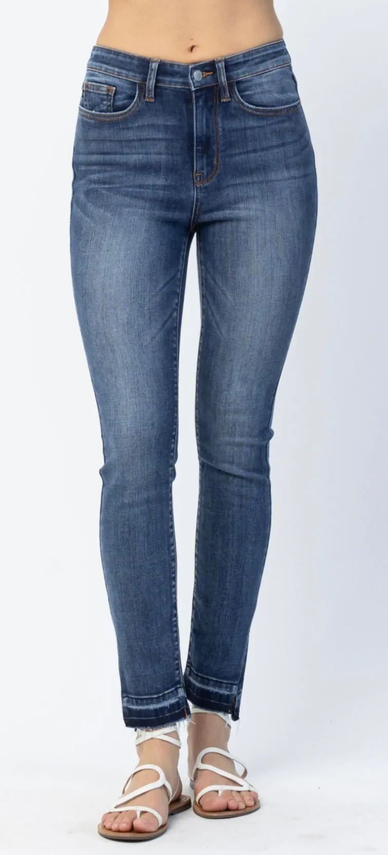 Side slit, released hem, Judy's