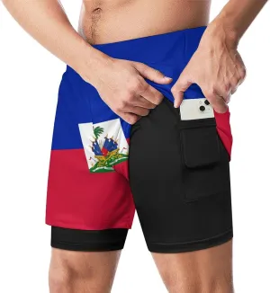 TAIZIYEAH Sports Beach Pants Honduras Flag Men's Swim Trunks Quick Dry Hawaii Beach Shorts Summer Boardshorts with Pockets