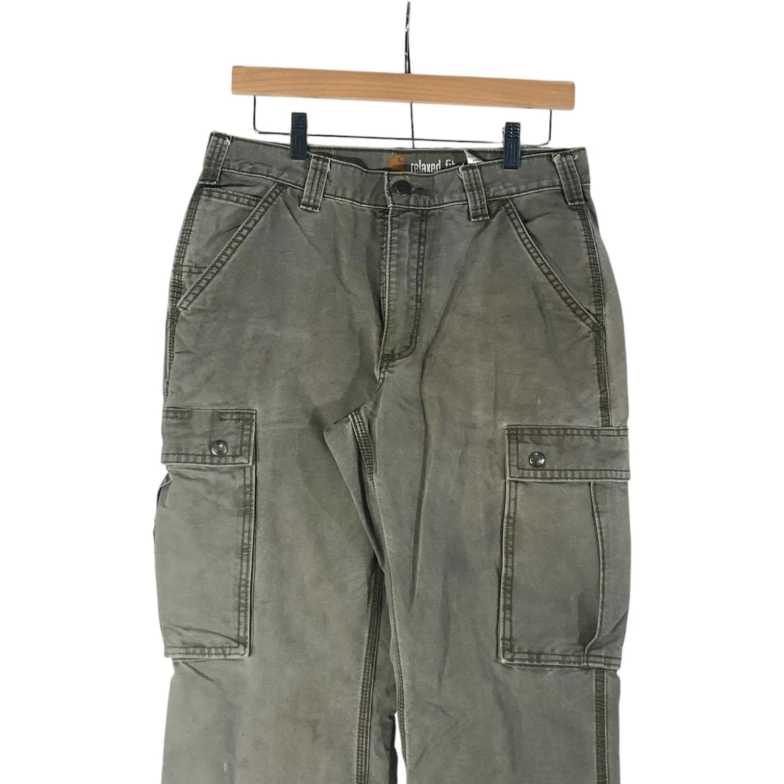 Vintage Carhartt Relaxed Fit Cargo Pants 31 x 34