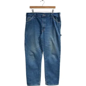 Vintage Dickies Denim Relaxed Fit Carpenter Pants 38 x 34
