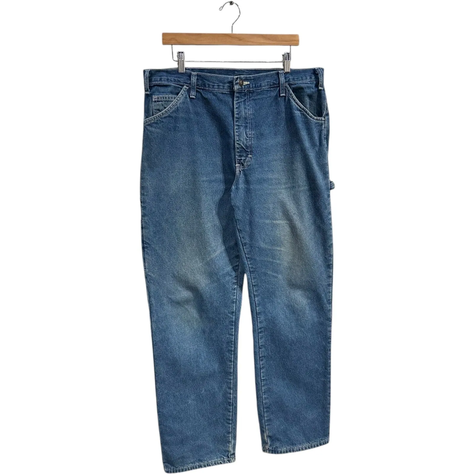 Vintage Dickies Denim Relaxed Fit Carpenter Pants 38 x 34