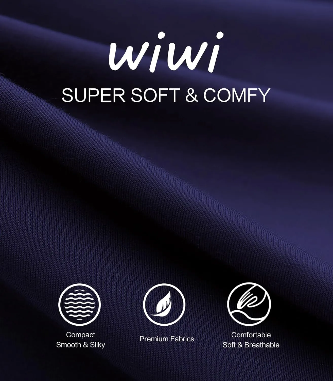 WiWi Viscose from Bamboo Pajama Bottoms Wide Leg Capri Pj Pants for Women Soft Lounge High Waist Cool Sweatpants S-XXL